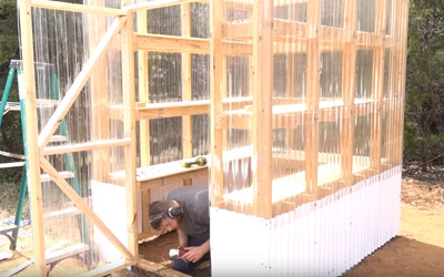 Ein Gewächshaus für Tomaten selber bauen – Teil 1
